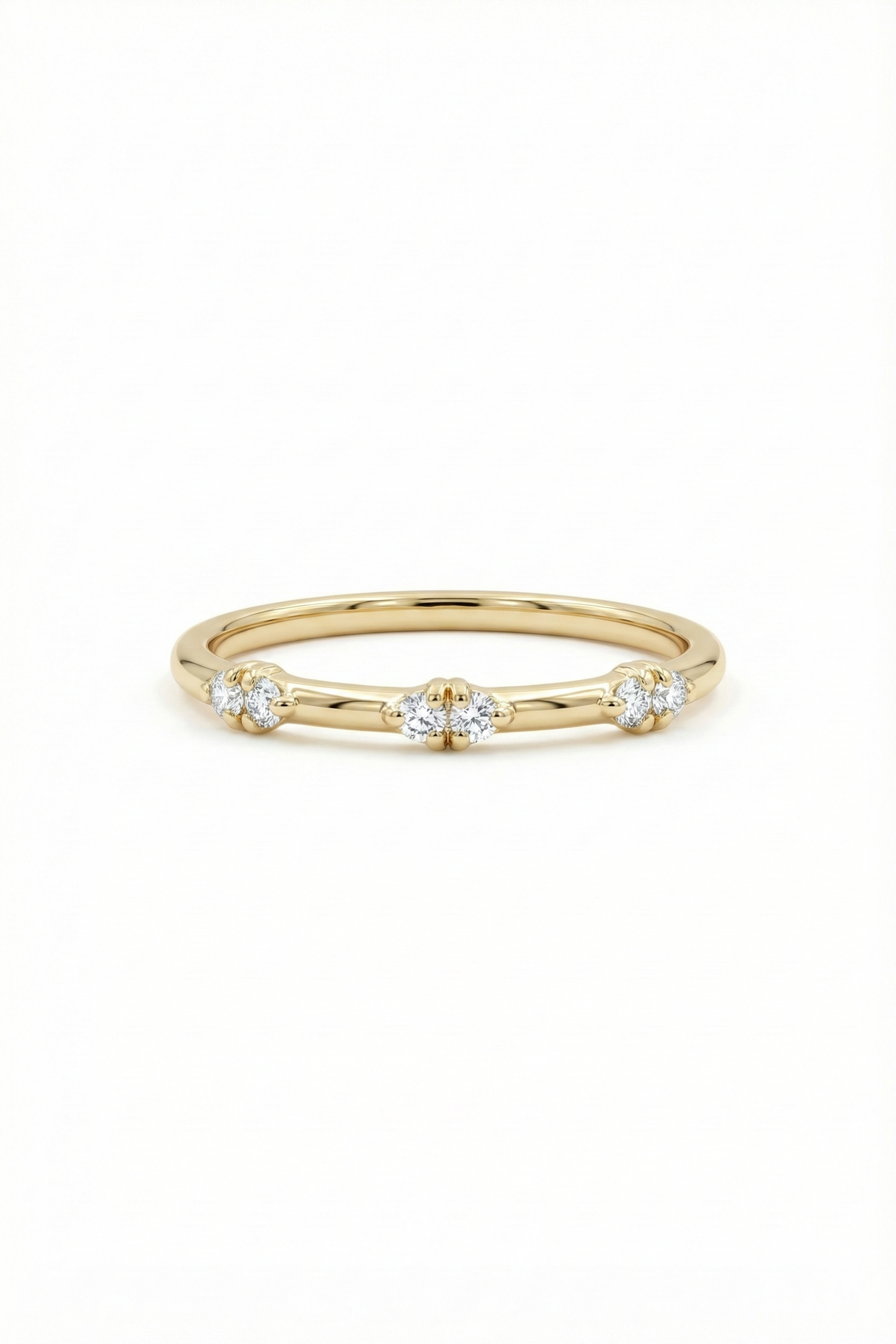 14k Textured Twig Ring