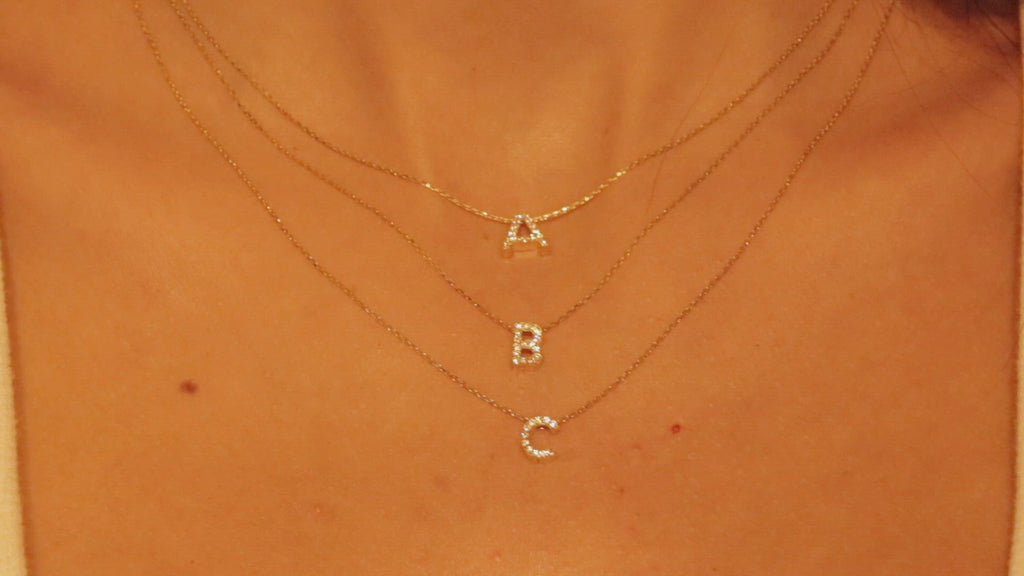 Leave Your Initials - gold - B - Paparazzi necklace – JewelryBlingThing