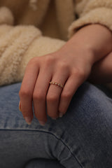 14k & 18k Handmade Gold Crown Diamond Ring