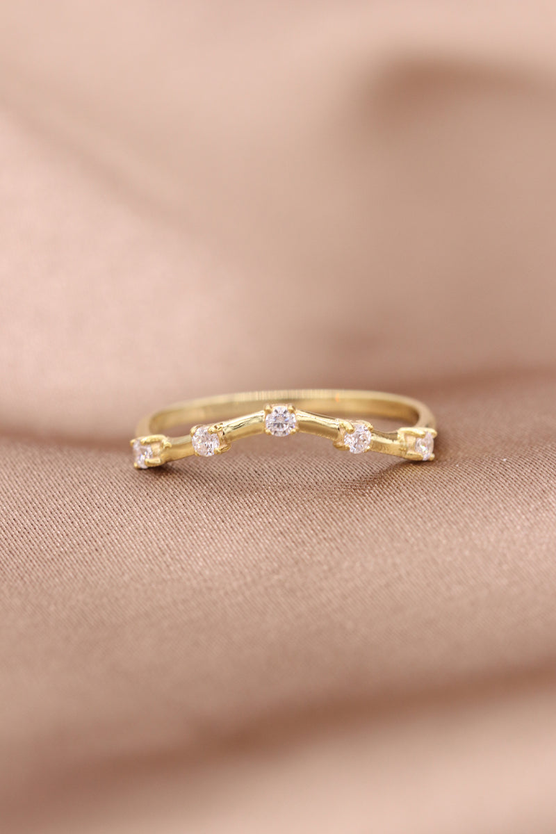 Handmade Diamond Wedding Ring