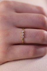 14K Diamond Wedding Ring