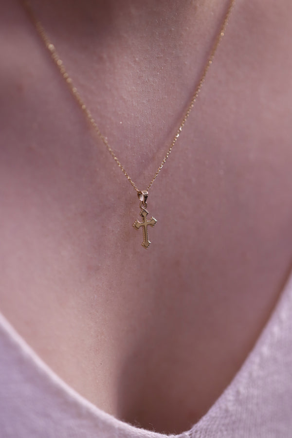 Handmade Cross Necklace