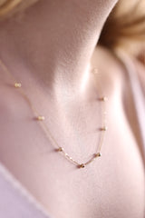 Handmade Gold Beads Necklace