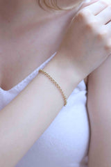 Gold Belcher Bracelet / Handmade Gold Belcher Bracelet
